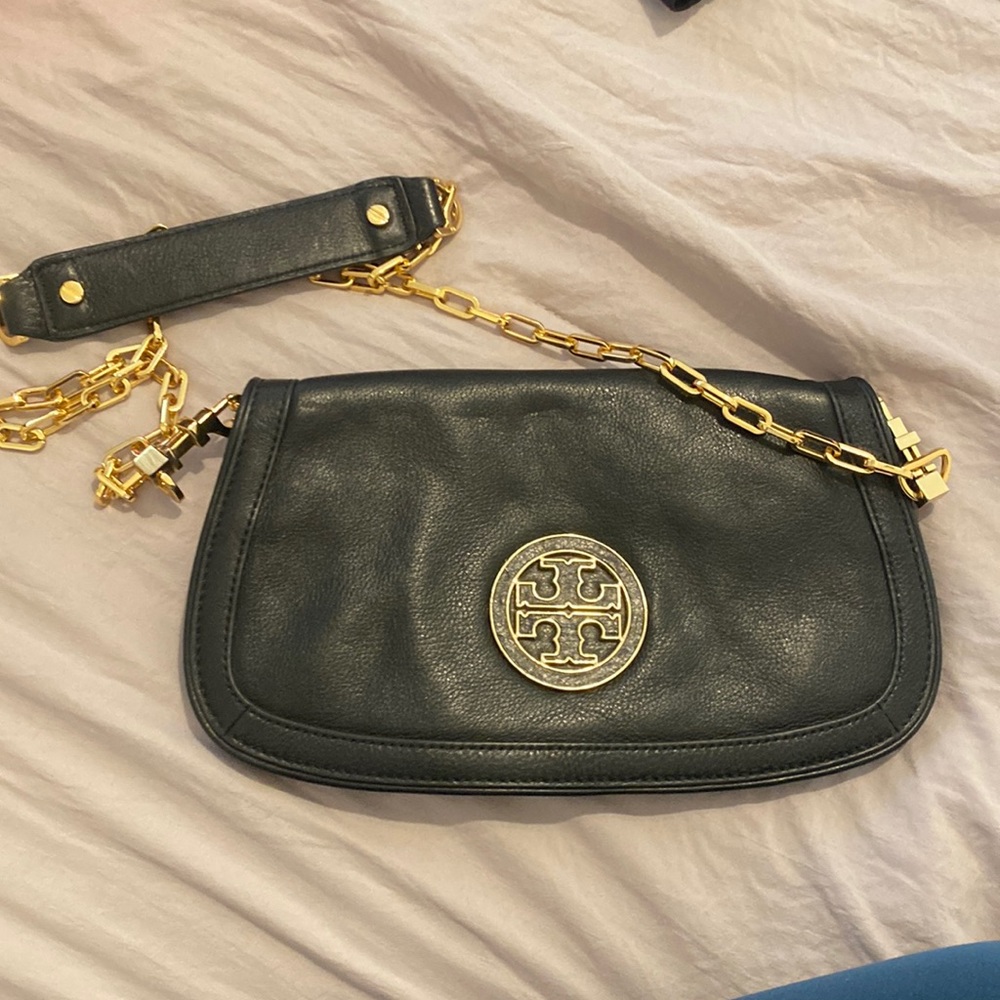 Tory Burch clutch with chain